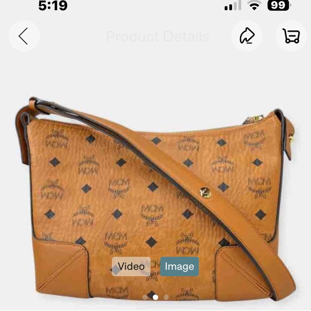 Bran new medium MCM bag